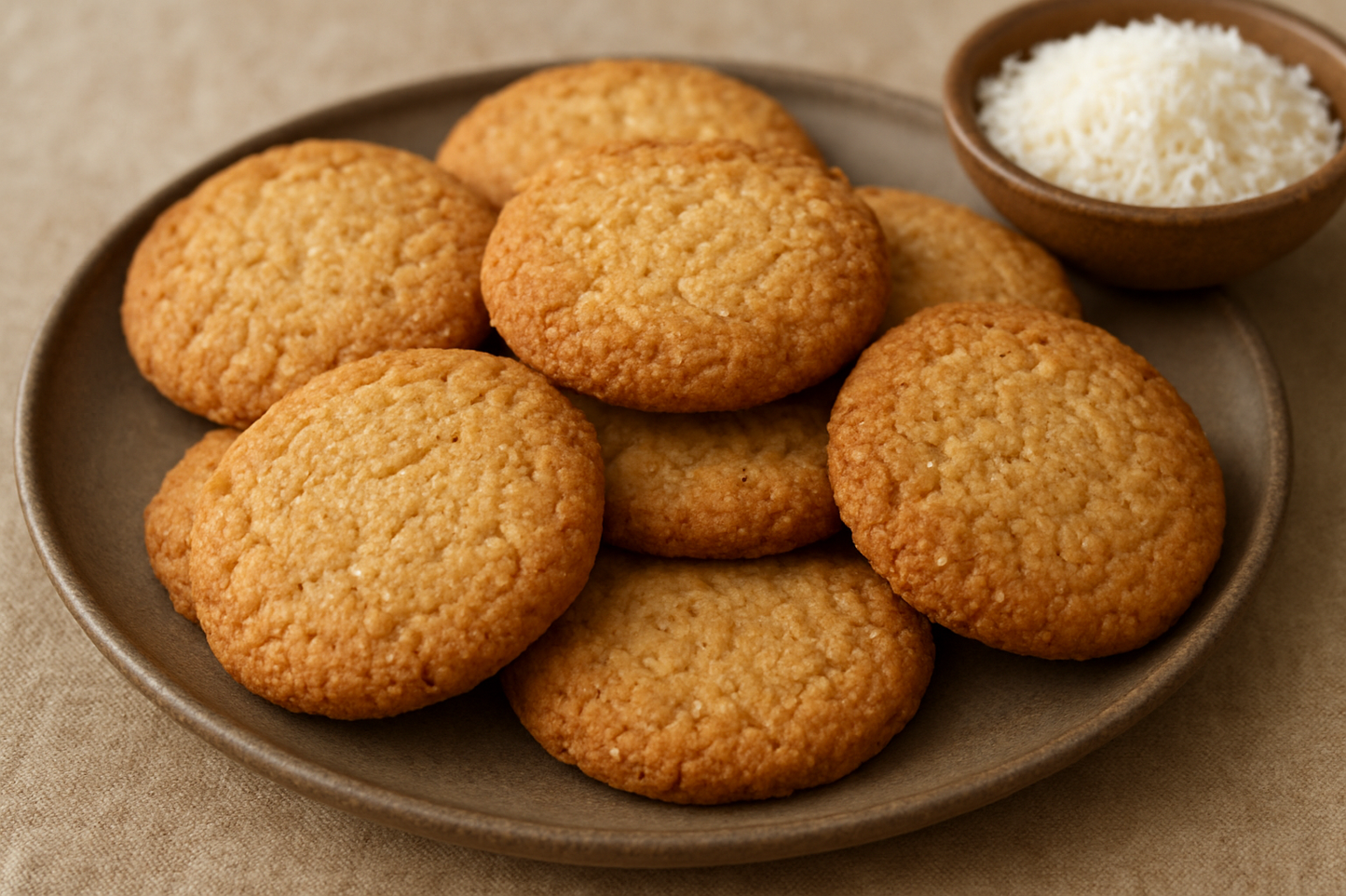 Jowar Coconut Crunchies- Healthy Crunch in every bite!