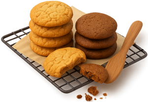 Preservative-free homemade cookies from Aura Bakes